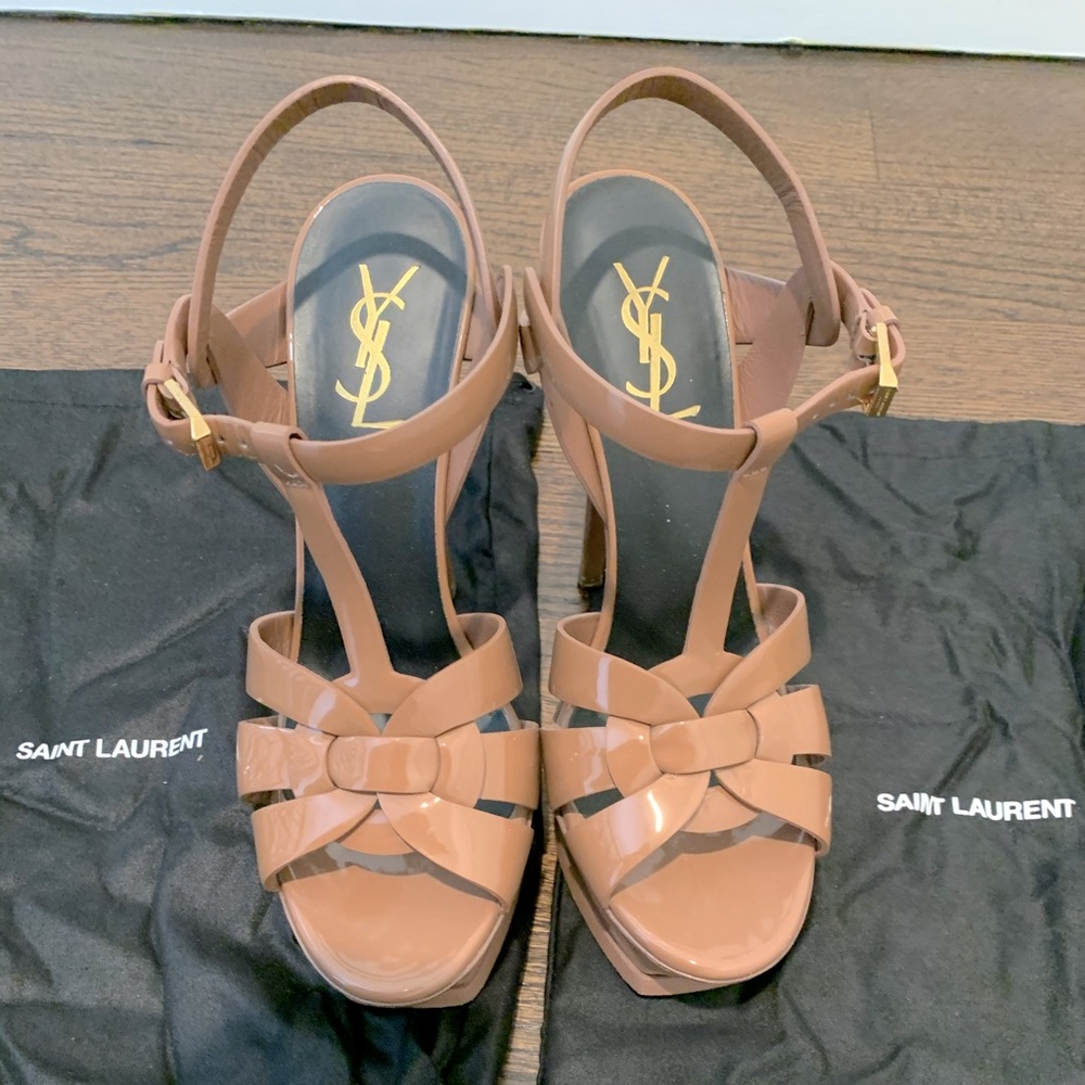 Saint Laurent Tribute Sandals